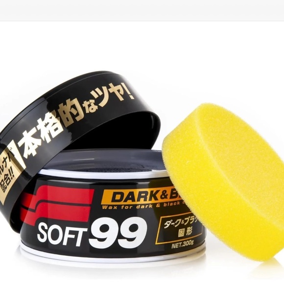 SOFT99 Car Wax New Solid Dark & Black 300g Genuine Superior 00010 Automotive - Picture 1 of 4